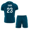 Camisola + Calções Olympique de Marseille Sarr 23 Criança Equipamento 2ª 24/25